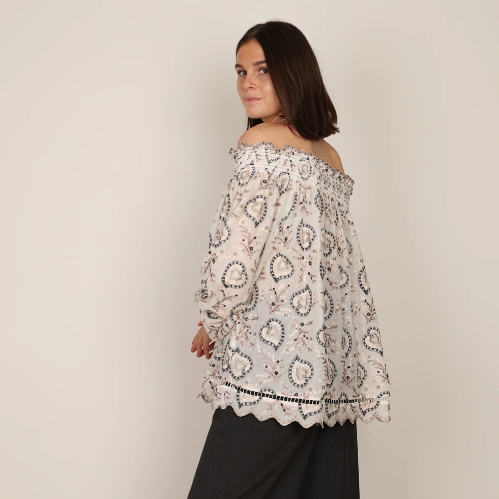 Zimmerman Pavilion off-the shoulder cotton voile-top, $525  matchesfashion.com
